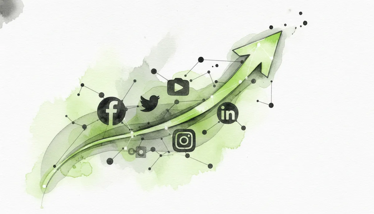Featured image for AI-Driven Marketing Strategy Using Social Media for B2B SaaS in 2026