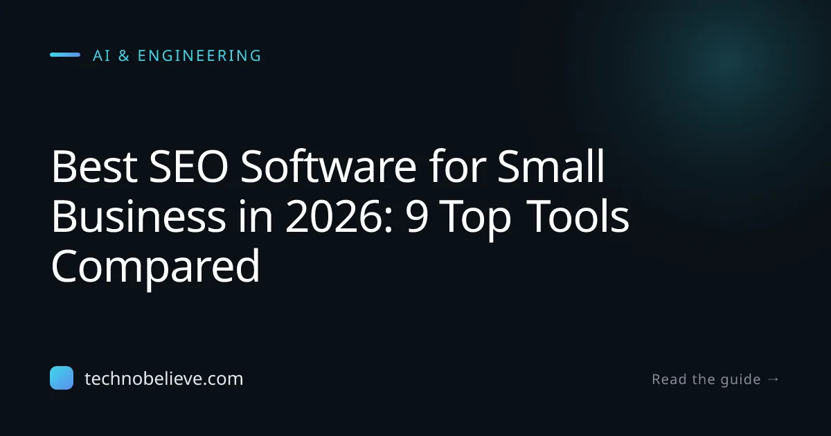 Featured image for Best SEO Software for Small Business in 2026: 9 Top Tools Compared
