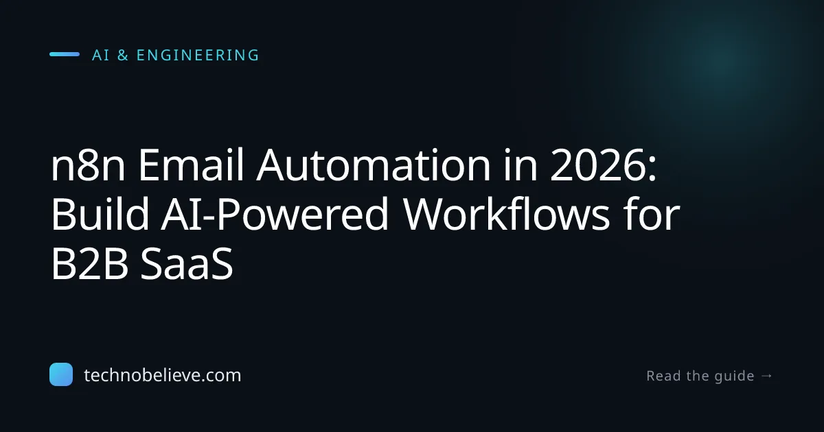 Featured image for n8n Email Automation in 2026: Build AI-Powered Workflows for B2B SaaS